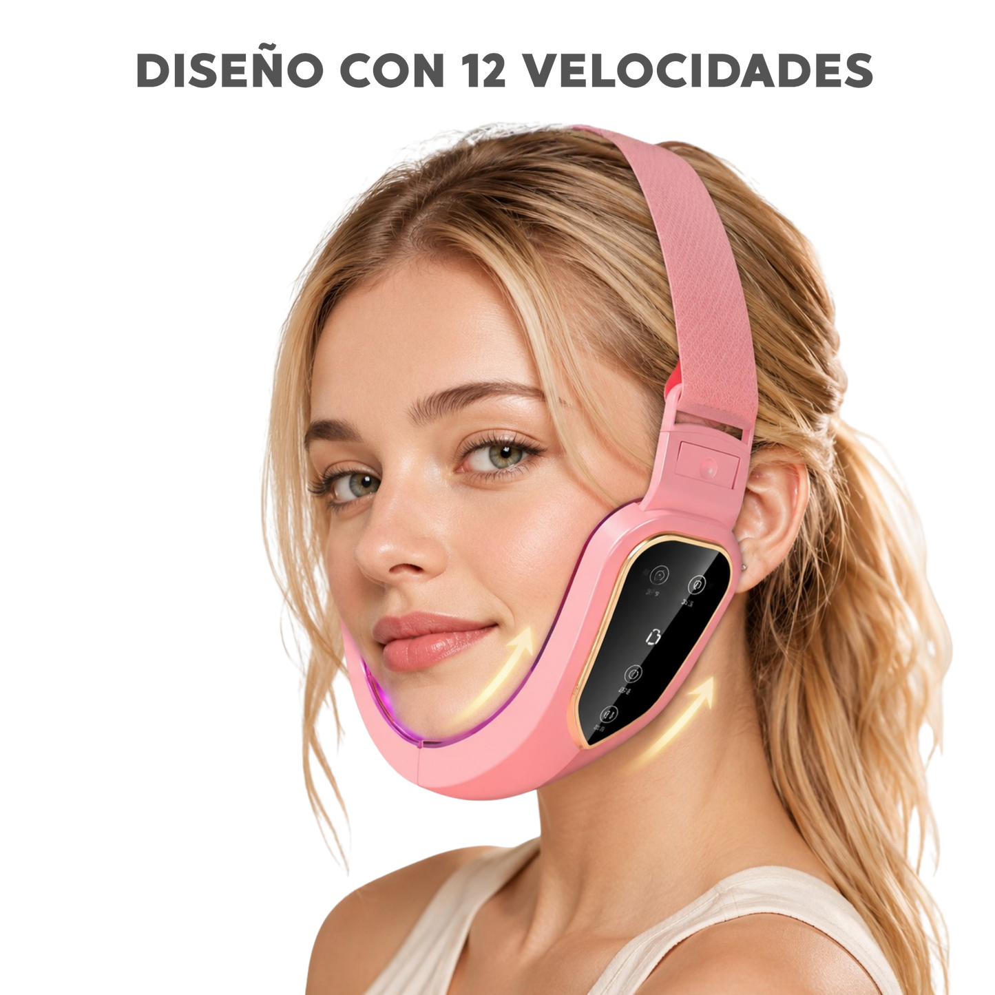 masajeador facial de 12 velocidades