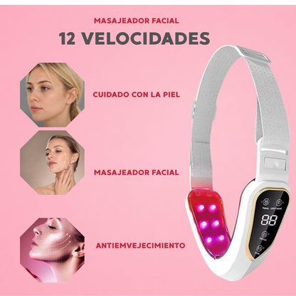 masajeador facial de 12 velocidades